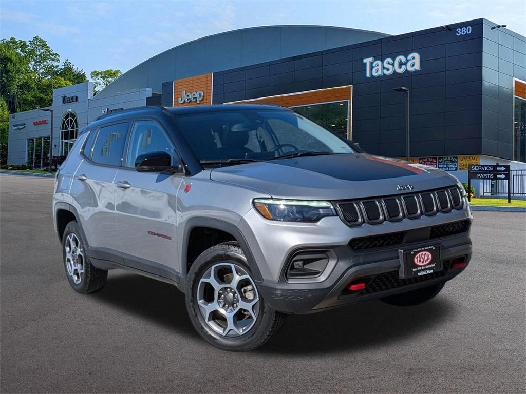 used 2022 Jeep Compass car, priced at $23,980