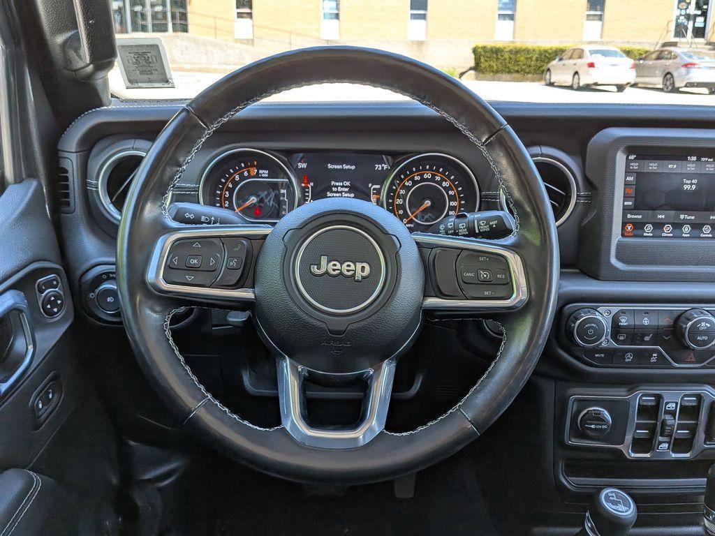 used 2021 Jeep Wrangler Unlimited car, priced at $32,055