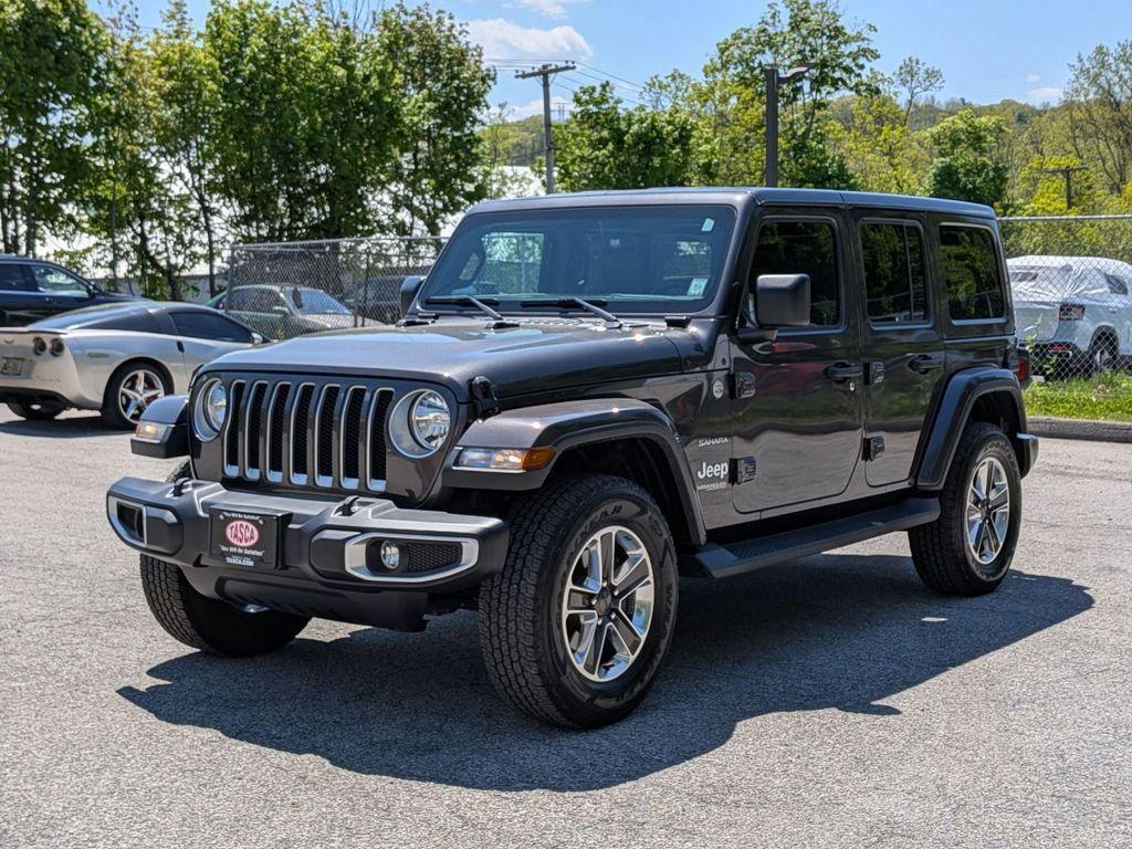 used 2021 Jeep Wrangler Unlimited car, priced at $32,055