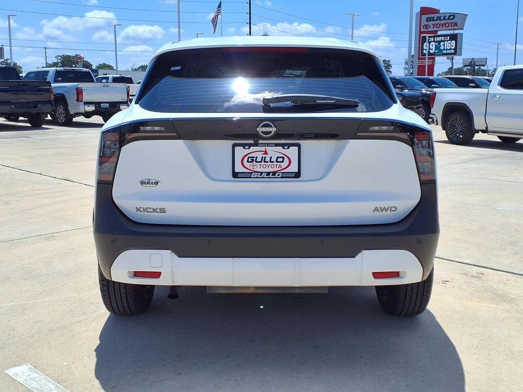used 2025 Nissan Kicks car, priced at $20,248