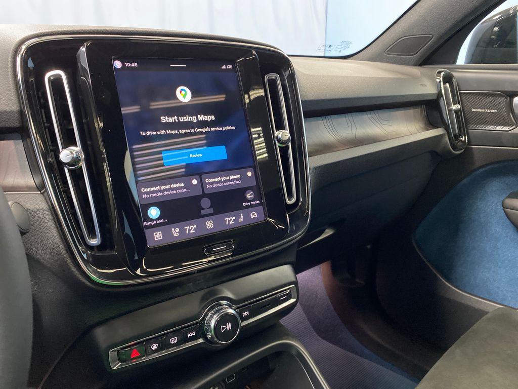 used 2023 Volvo C40 Recharge Pure Electric car, priced at $27,975