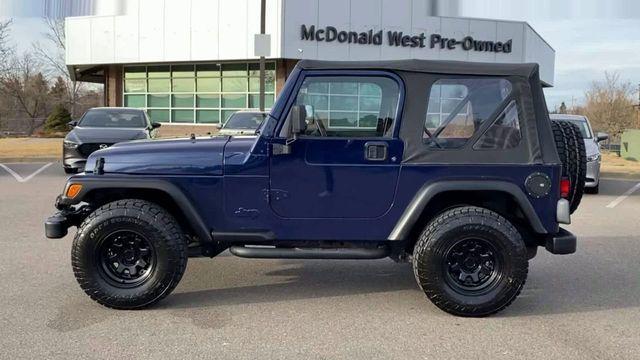 used 2002 Jeep Wrangler car, priced at $8,999