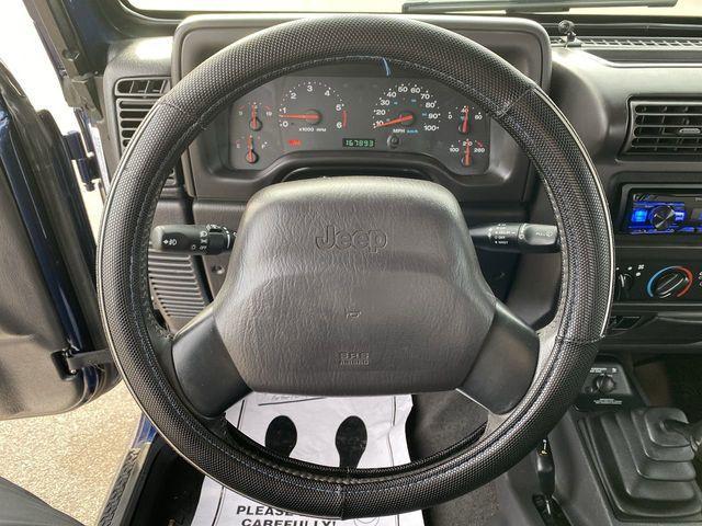 used 2002 Jeep Wrangler car, priced at $8,999
