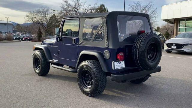 used 2002 Jeep Wrangler car, priced at $8,999