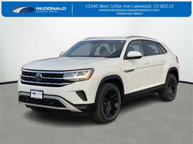used 2022 Volkswagen Atlas Cross Sport car, priced at $23,480