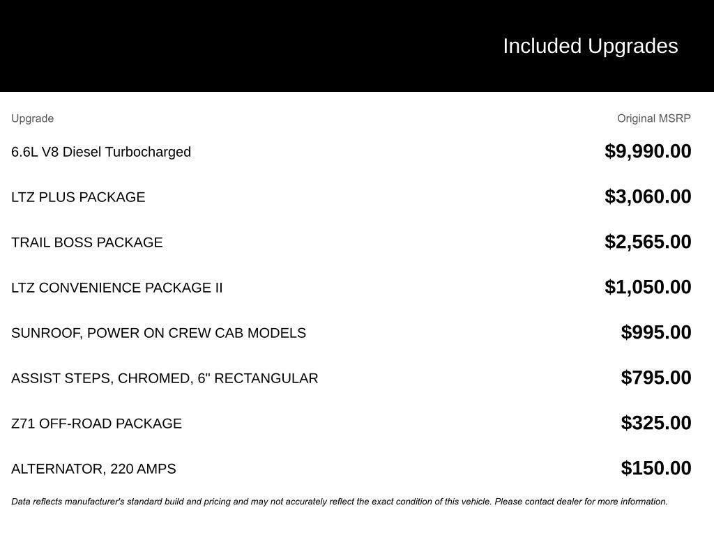 new 2026 Chevrolet Silverado 3500 car, priced at $84,760
