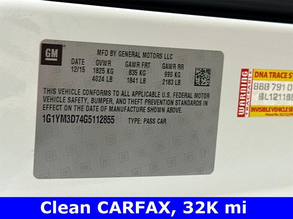 used 2016 Chevrolet Corvette car, priced at $47,777