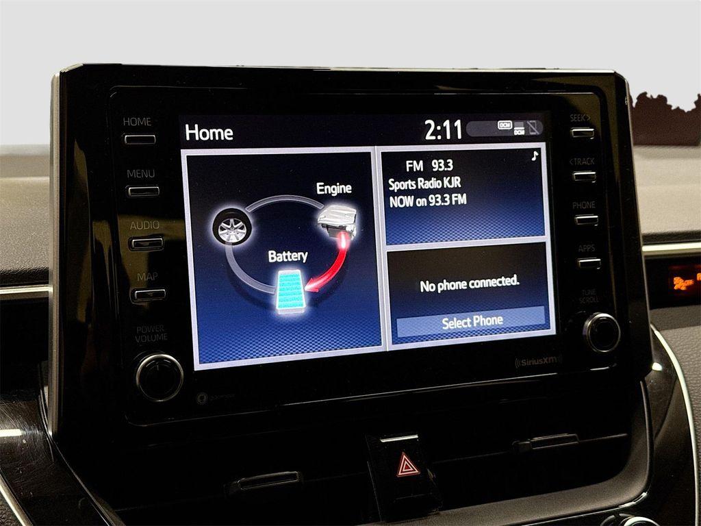 used 2021 Toyota Corolla Hybrid car, priced at $18,997