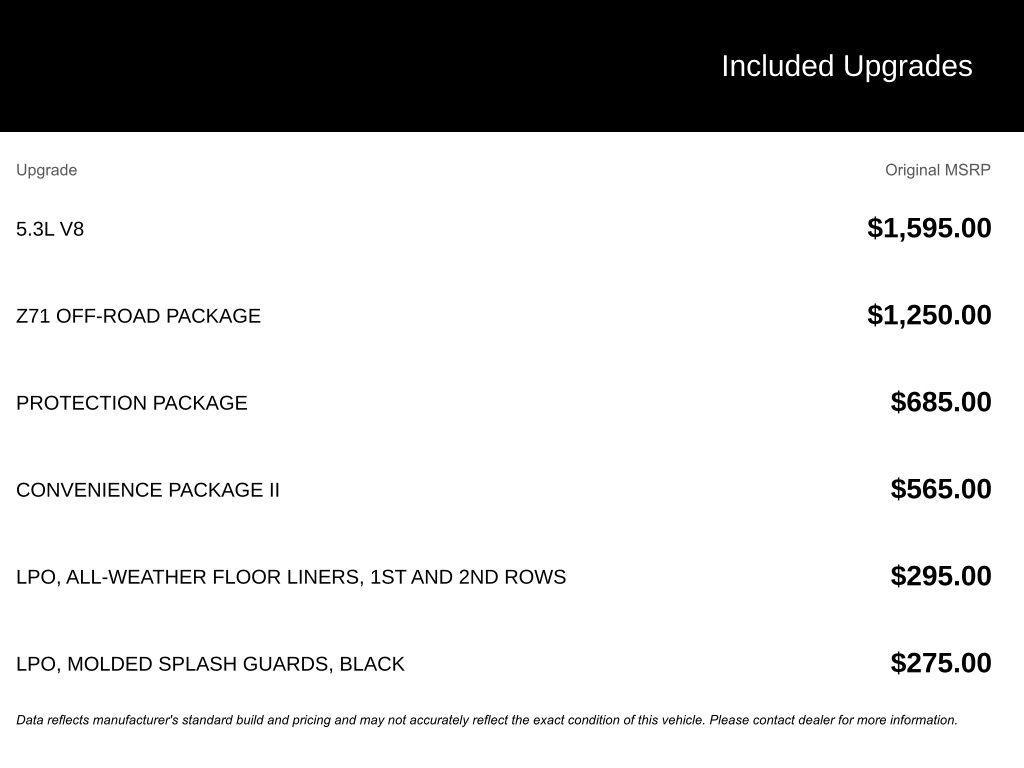 new 2026 Chevrolet Silverado 1500 car, priced at $56,410