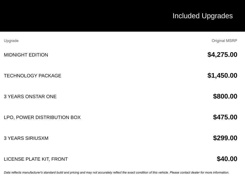 new 2025 Chevrolet Colorado car, priced at $58,169