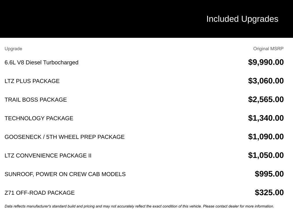 new 2026 Chevrolet Silverado 3500 car, priced at $80,565