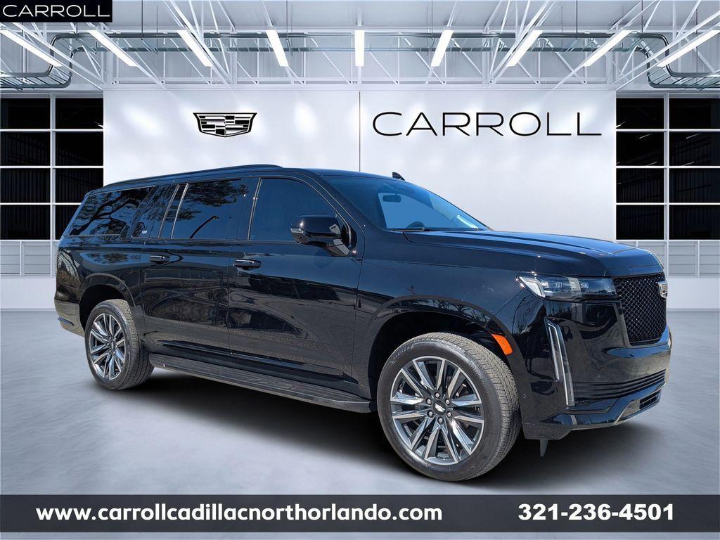 used 2024 Cadillac Escalade ESV car, priced at $93,905