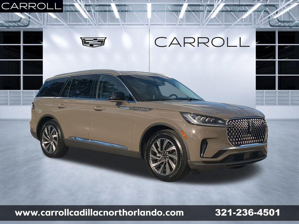 used 2025 Lincoln Aviator car, priced at $48,862
