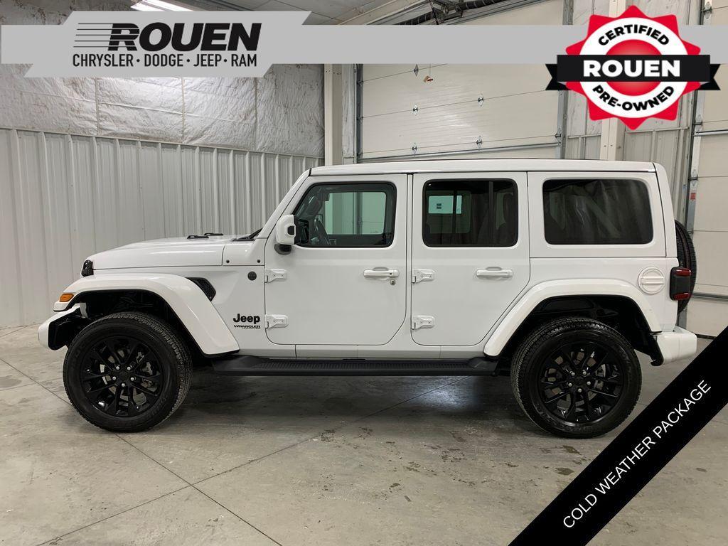 used 2021 Jeep Wrangler Unlimited car, priced at $33,855