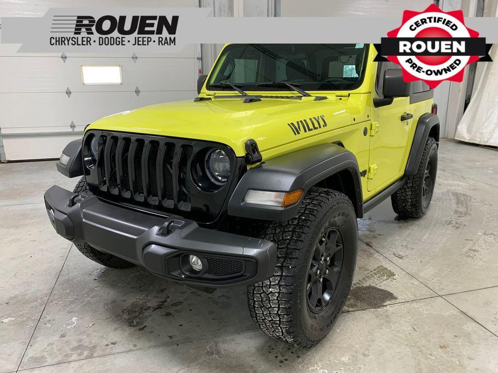 used 2023 Jeep Wrangler car, priced at $27,280