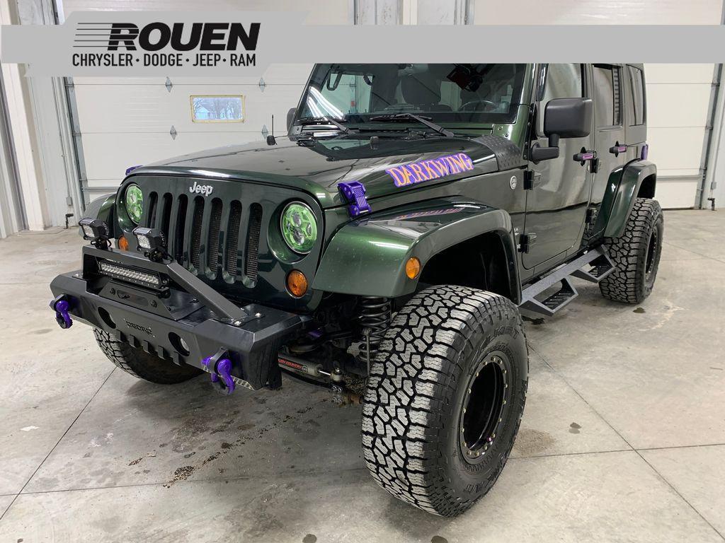 used 2011 Jeep Wrangler Unlimited car, priced at $11,624