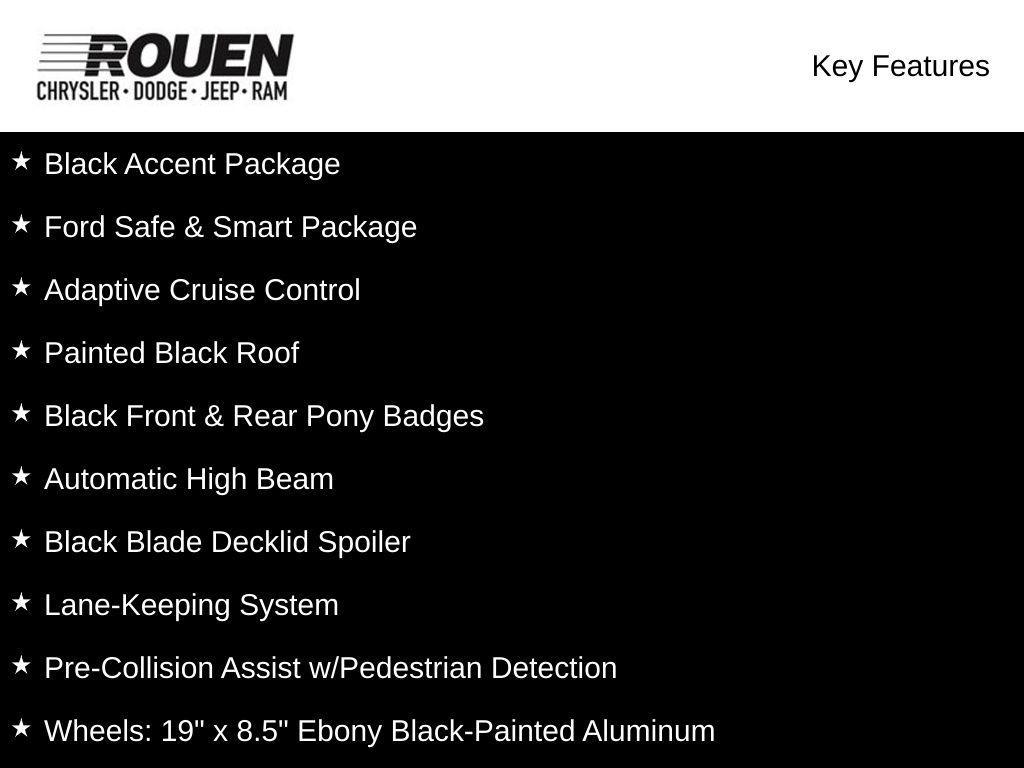 used 2020 Ford Mustang car, priced at $22,225