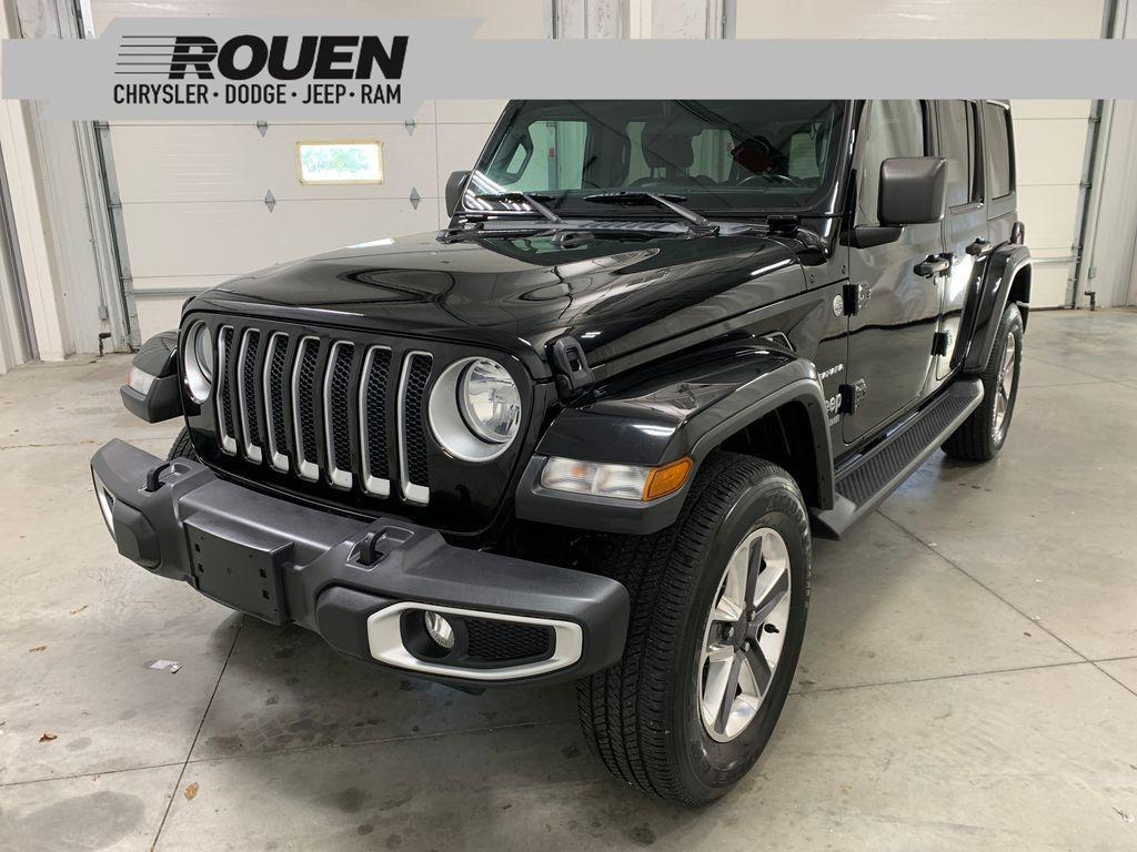 used 2021 Jeep Wrangler Unlimited car, priced at $22,467