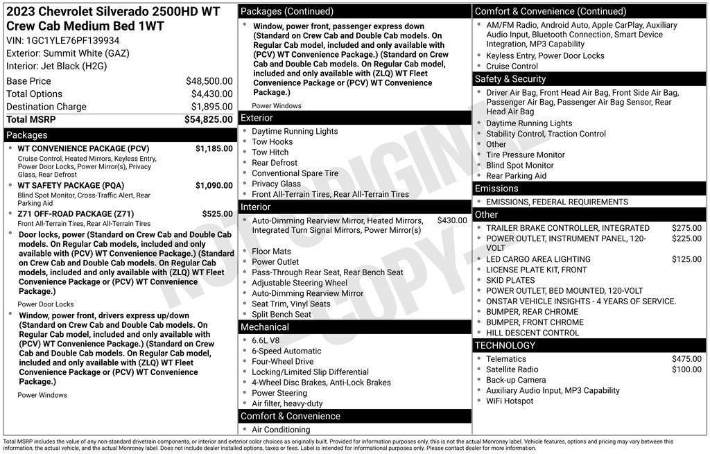 used 2023 Chevrolet Silverado 2500 car, priced at $39,872