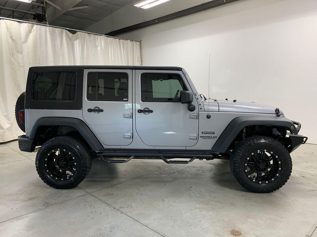 used 2015 Jeep Wrangler Unlimited car, priced at $14,988