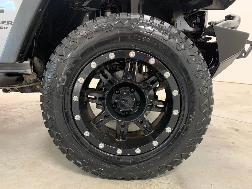 used 2015 Jeep Wrangler Unlimited car, priced at $14,988