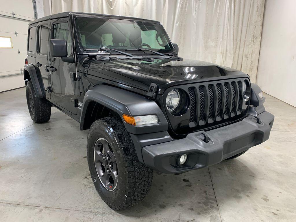 used 2019 Jeep Wrangler Unlimited car, priced at $18,273