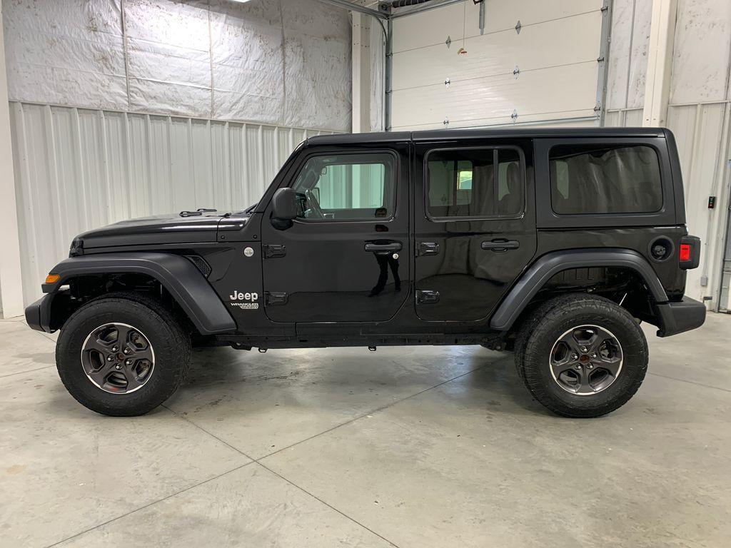 used 2019 Jeep Wrangler Unlimited car, priced at $18,273