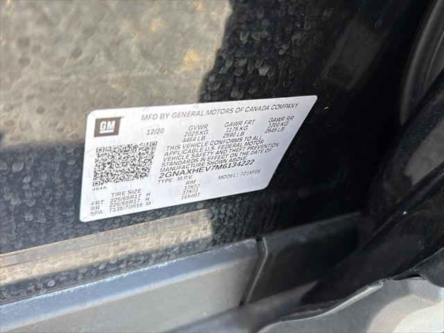 2021 Mosaic Black Metallic Chevrolet Equinox