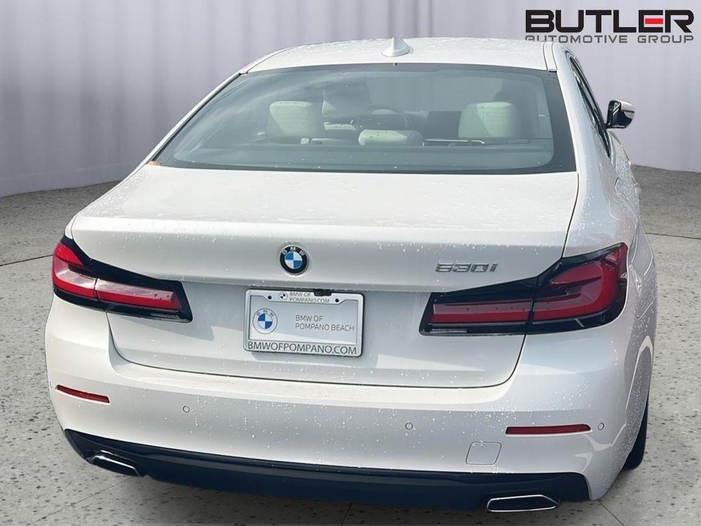 used 2023 BMW 530 car, priced at $41,900