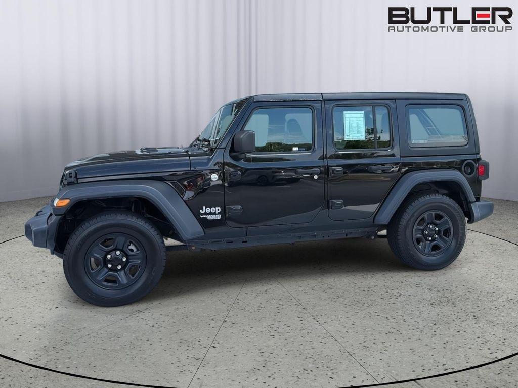 used 2020 Jeep Wrangler Unlimited car, priced at $19,900
