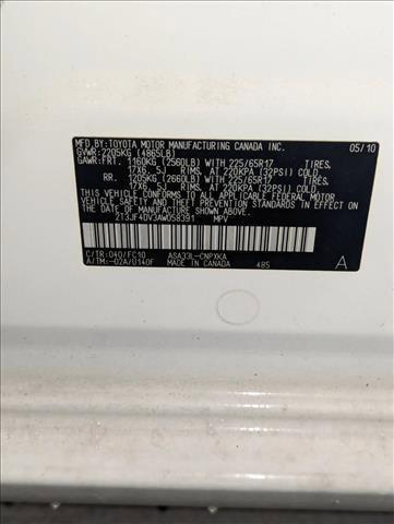 used 2010 Toyota RAV4 car, priced at $7,800