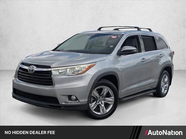 used 2016 Toyota Highlander Hybrid car, priced at $19,489