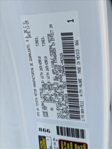 new 2026 Toyota Tacoma car, priced at $50,107