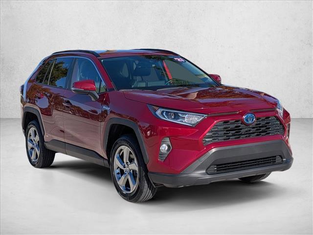 used 2021 Toyota RAV4 Hybrid car, priced at $20,472