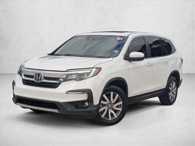 used 2021 Honda Pilot car, priced at $21,700