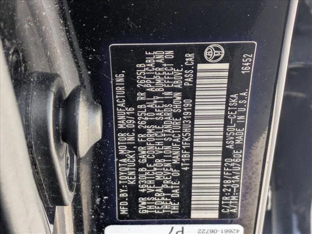 used 2017 Toyota Camry car, priced at $11,900