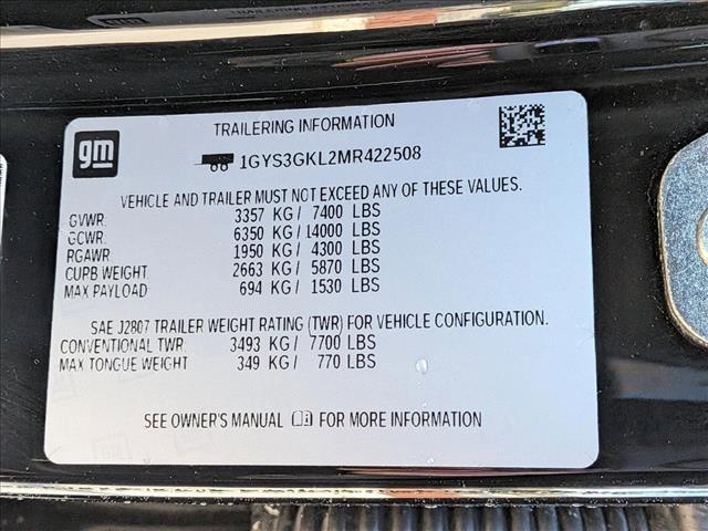 used 2021 Cadillac Escalade car, priced at $60,990