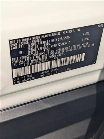 new 2025 Toyota RAV4 Hybrid car, priced at $33,737