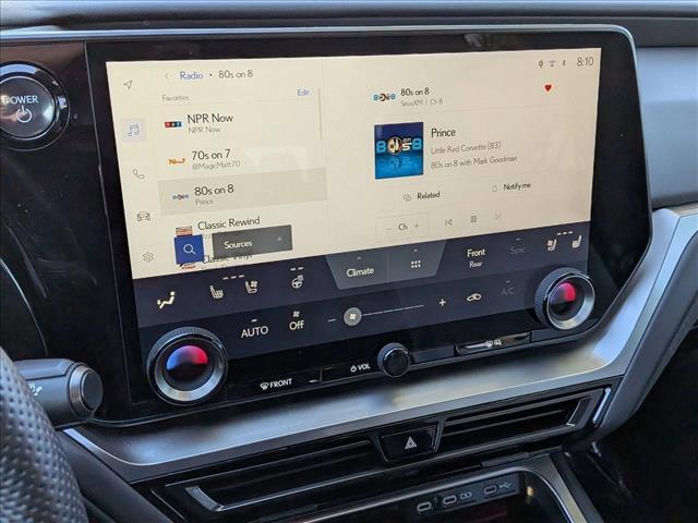 used 2025 Lexus TX 500h car, priced at $63,686