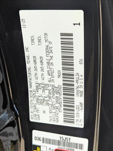 new 2026 Toyota Tundra car, priced at $67,119