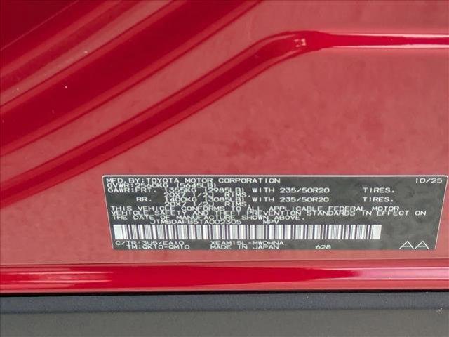 new 2026 Toyota bZ car, priced at $45,588