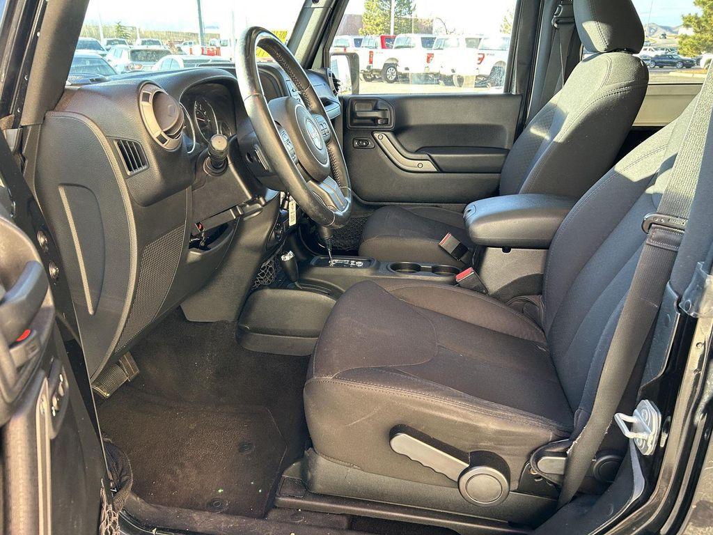 used 2015 Jeep Wrangler car, priced at $11,995