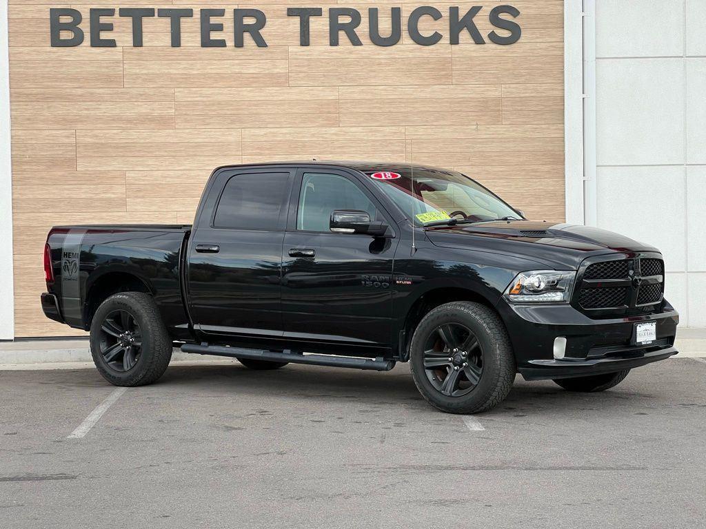 used 2018 Ram 1500 car, priced at $27,795