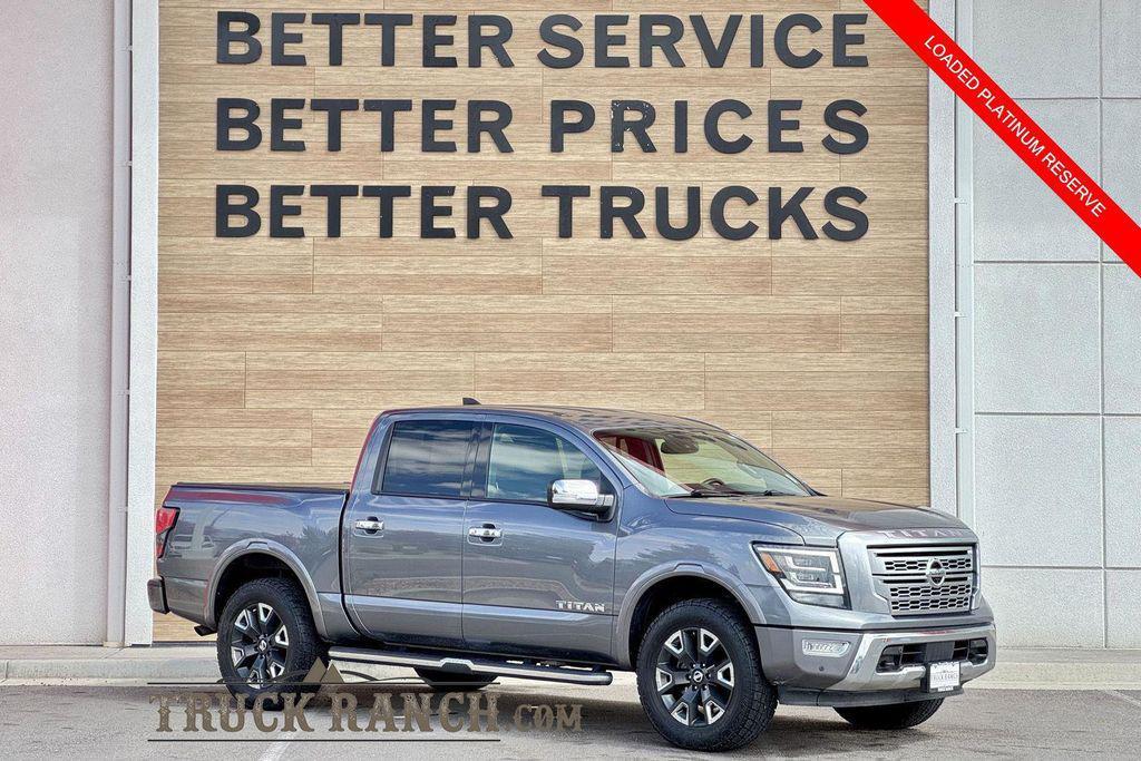 used 2022 Nissan Titan car, priced at $34,495