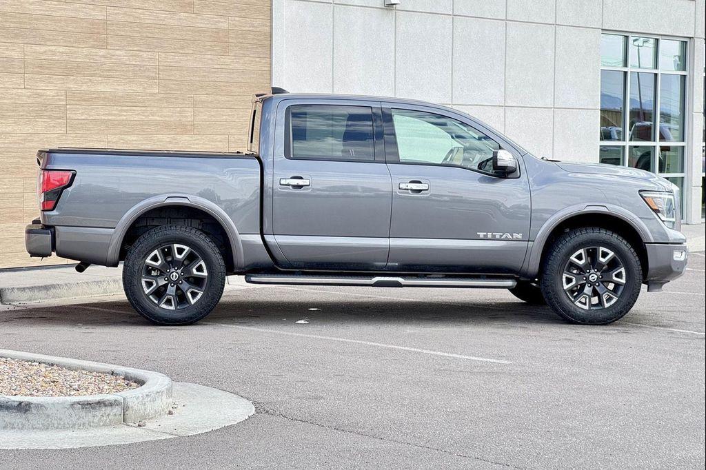 used 2022 Nissan Titan car, priced at $34,995