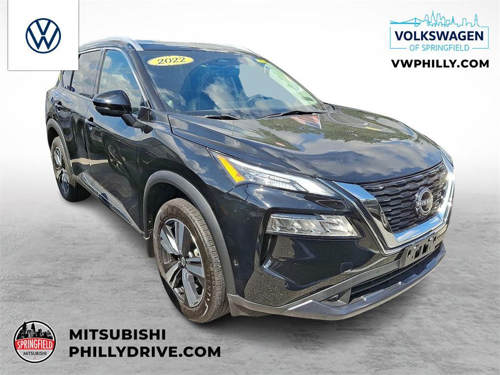 2022 Super Black Nissan Rogue