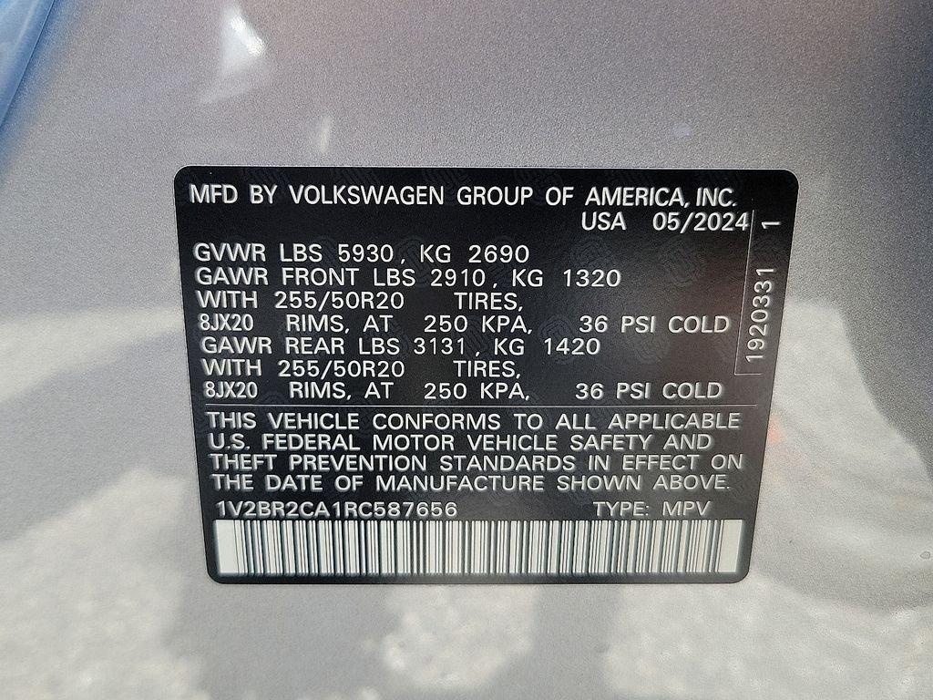 used 2024 Volkswagen Atlas car, priced at $45,065