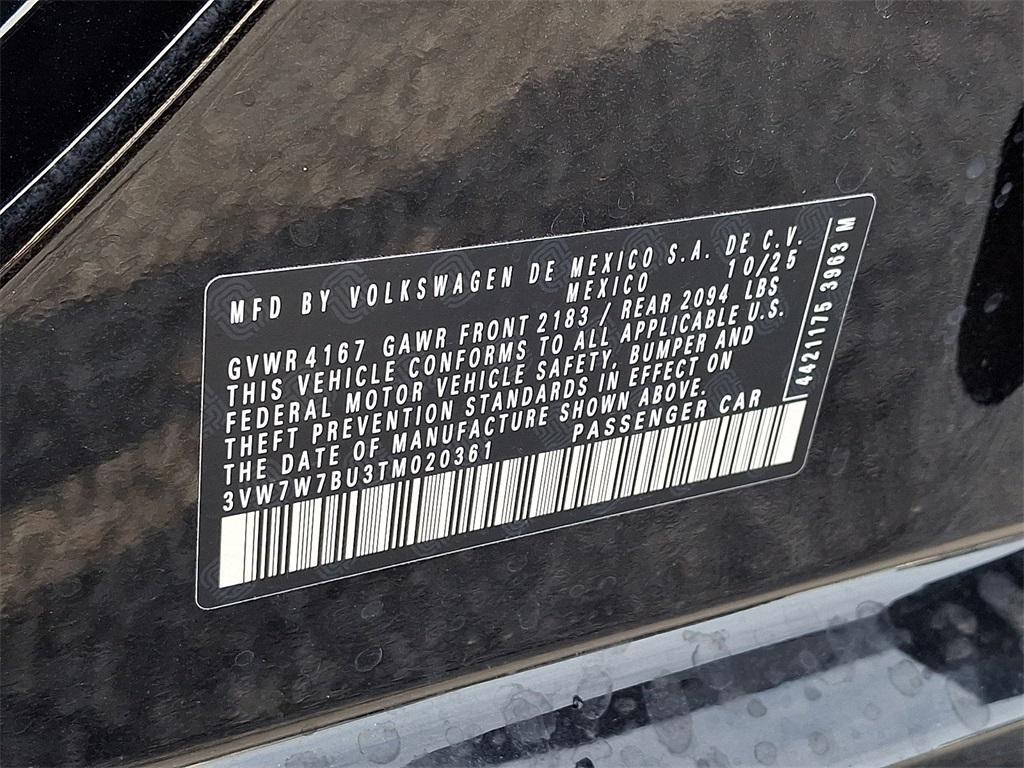 new 2026 Volkswagen Jetta car, priced at $29,178