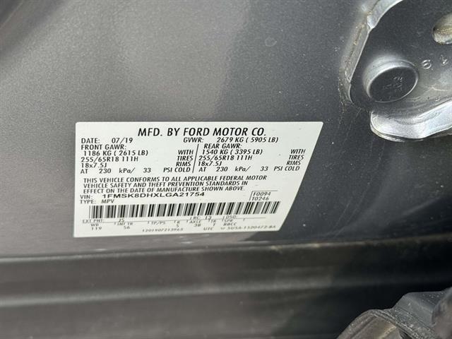 used 2020 Ford Explorer car, priced at $23,645