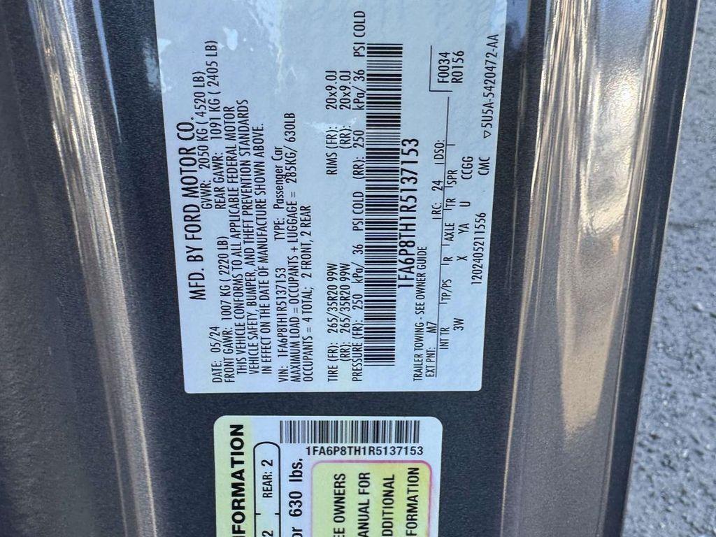 used 2024 Ford Mustang car, priced at $30,995